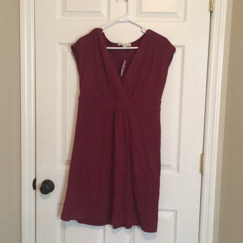 Maroon Loft Dress